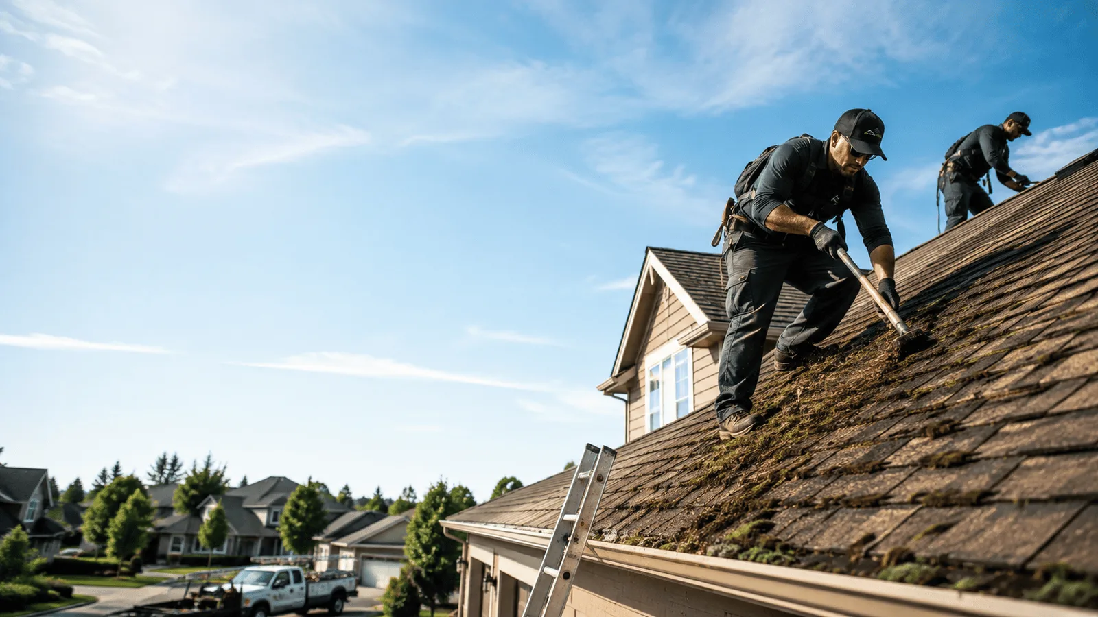 Roof Moss Removal in Aurora, NY near me